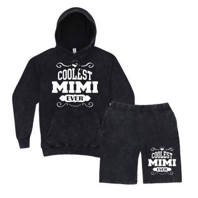 Coolest Mimi Ever Vintage Hoodie And Short Set Designed By Tshiart
