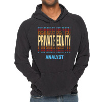 Private Equity Analyst Job Title Vintage T Shirt Vintage Hoodie | Artistshot