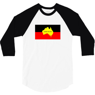 Invasion Day Meme 3/4 Sleeve Shirt Designed By Doniemichael