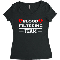 Dialysis Nurse Technician Nephrology Women's Triblend Scoop T-shirt | Artistshot