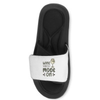 Winemaker Mode On T Shirt Slide Sandal | Artistshot