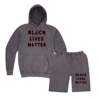 Black Lives Matter Vintage Hoodie And Short Set | Artistshot