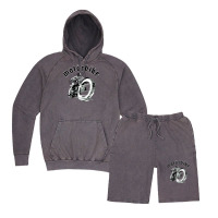 Motorbike Funny Vintage Hoodie And Short Set | Artistshot