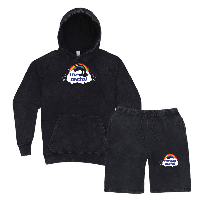 Trash Metal Vintage Hoodie And Short Set | Artistshot