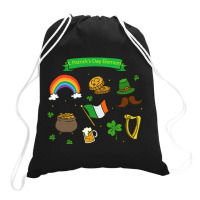 Leaf For St Patricks Day Drawstring Bags | Artistshot