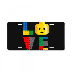 Lego number online plate