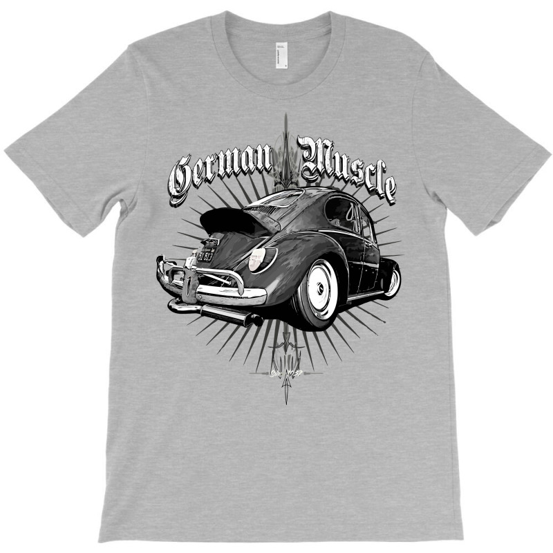 Custom German Bug Tee Volkswagen Beetle T-shirt By Mdk Art - Artistshot