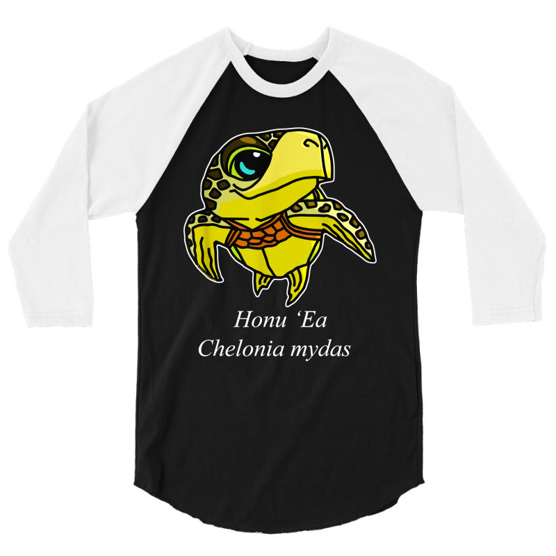 Honu Ea   Chelonia Mydas T Shirt 3/4 Sleeve Shirt | Artistshot