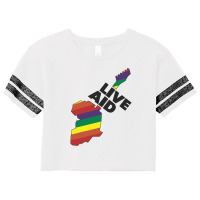 Live Aid Scorecard Crop Tee | Artistshot