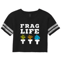 Frag Life Coral Reef Saltwater Funny Aquarium Aquarist Joke Scorecard Crop Tee | Artistshot