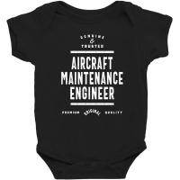 Aircraft Maintenance Engineer Gift Funny Job Title Profession Birthday Baby Bodysuit | Artistshot