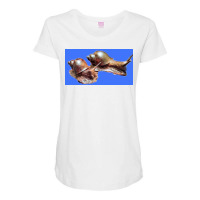 Snail Maternity Scoop Neck T-shirt | Artistshot