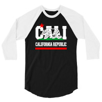 California Republic 3/4 Sleeve Shirt | Artistshot