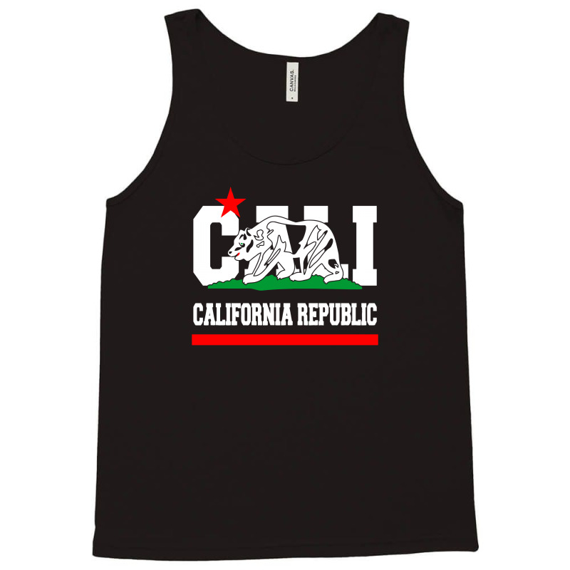 California Republic Tank Top by gematees | Artistshot