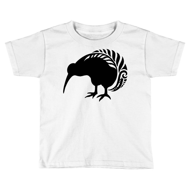 Custom Nz Kiwi Silver Fern Bird Warrior Koru New Zealand Maori Aotearoa  Toddler T-shirt By Jokers - Artistshot
