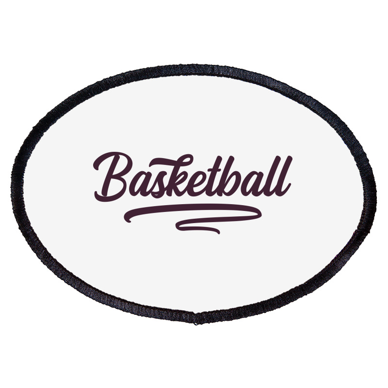 Basketball Oval Patch | Artistshot