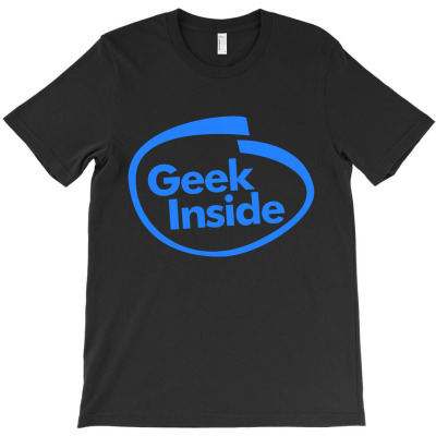 Geek Inside T-shirt Designed By Wahidin77