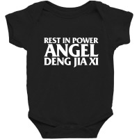 Rest In Power Angel Baby Bodysuit | Artistshot