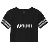 Red Shirt Scorecard Crop Tee | Artistshot