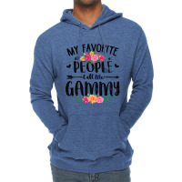 Womens My Favorite People Call Me Gammy Tee Mother S Day Gift Lightweight Hoodie | Artistshot