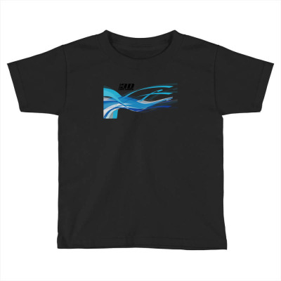 Dynamic 3d Blue Decor T-shirt Toddler T-shirt Designed By Junaidk