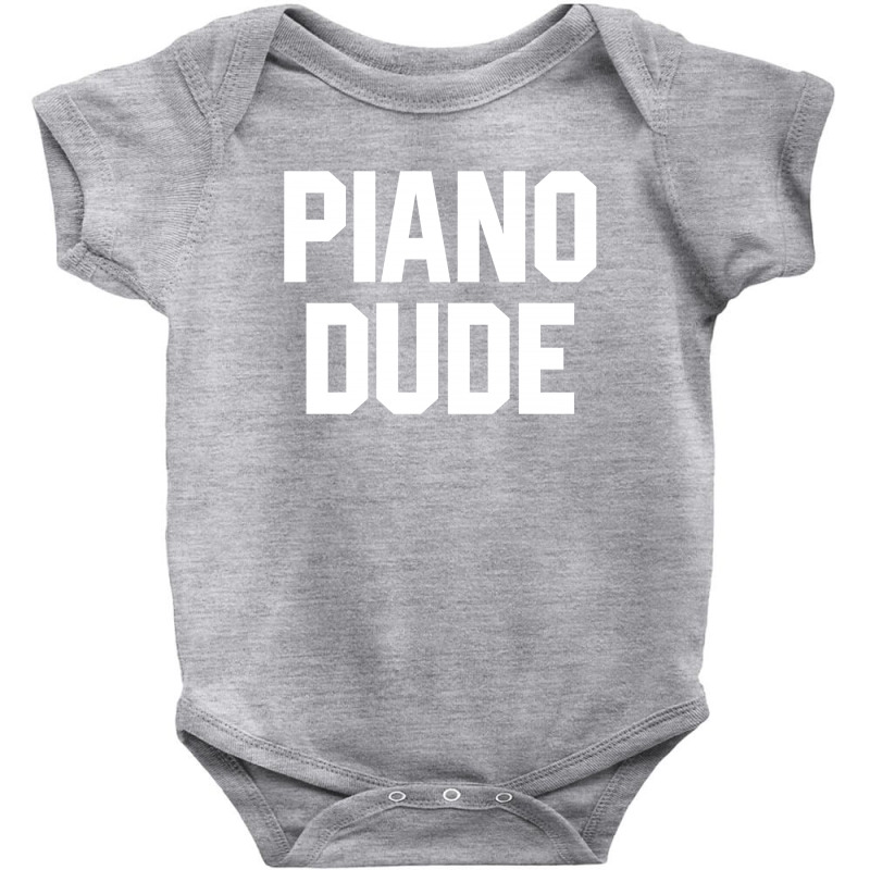 Piano Dude Baby Bodysuit by tshiart | Artistshot