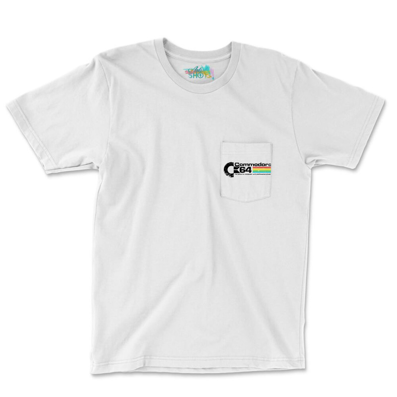 Commodore 64 Pocket T-Shirt by Camaro | Artistshot