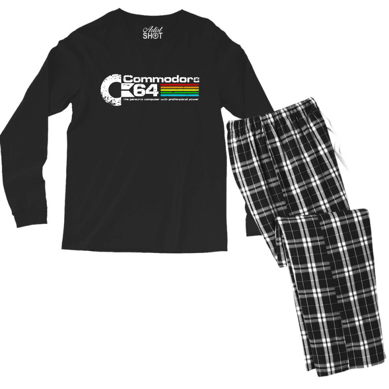 Commodore 64 Men's Long Sleeve Pajama Set | Artistshot