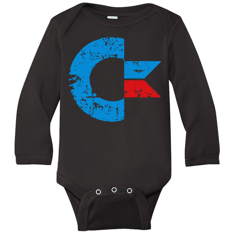 Commodore C Long Sleeve Baby Bodysuit by Camaro | Artistshot