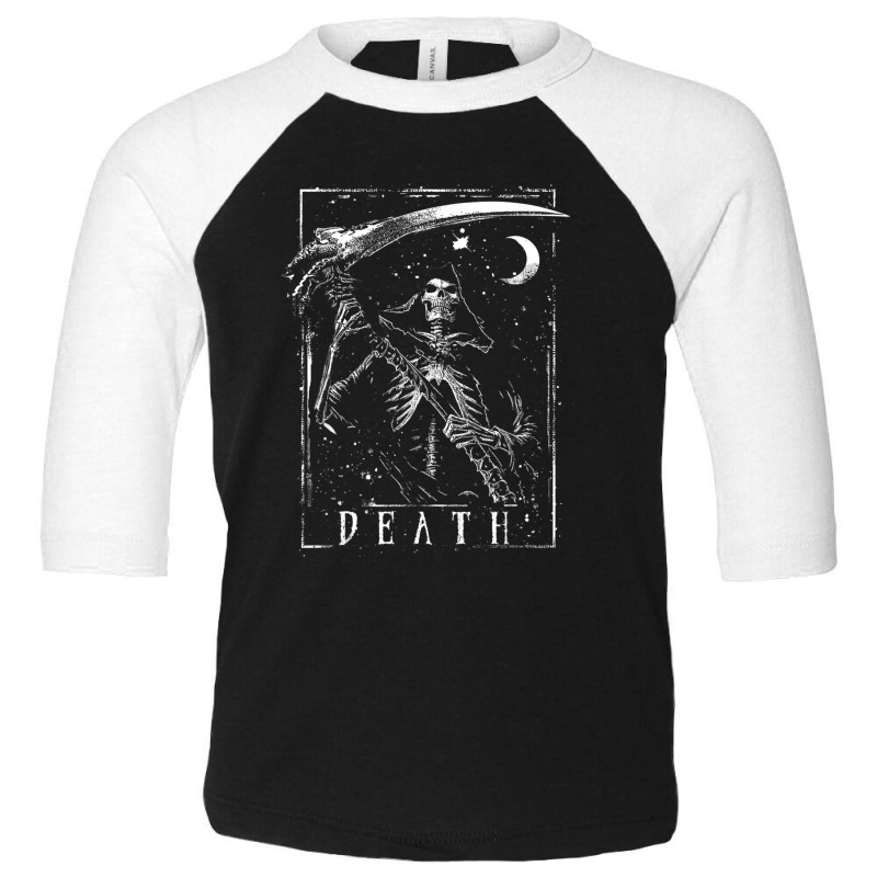 Alternative Clothes Aesthetic Goth Women   Grim Reaper Death T Shirt Toddler 3/4 Sleeve Tee | Artistshot