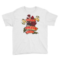 Analytical Scientist Inked Skull & Red Roses Tattoo T Shirt Youth Tee | Artistshot