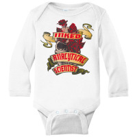 Analytical Scientist Inked Skull & Red Roses Tattoo T Shirt Long Sleeve Baby Bodysuit | Artistshot