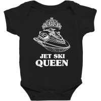 Jet Ski Queen   Beach Water Sports Jet Skiing Skier T Shirt Baby Bodysuit | Artistshot