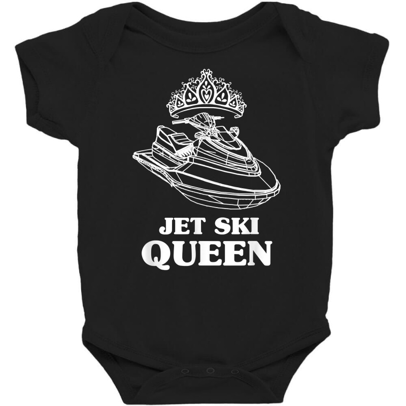 Jet Ski Queen   Beach Water Sports Jet Skiing Skier T Shirt Baby Bodysuit by WarnekeRashae | Artistshot