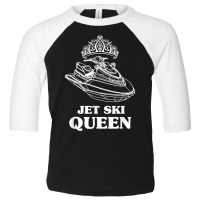 Jet Ski Queen   Beach Water Sports Jet Skiing Skier T Shirt Toddler 3/4 Sleeve Tee | Artistshot