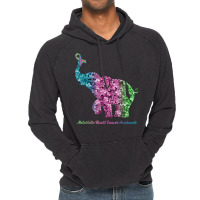 Elephant With Flower Metastatic Breast Cancer Awareness T Shirt Vintage Hoodie | Artistshot