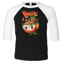 Next Level Ramen Japanese Cuisine Kawaii Toddler 3/4 Sleeve Tee | Artistshot