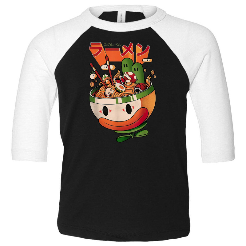 Next Level Ramen Japanese Cuisine Kawaii Toddler 3/4 Sleeve Tee by cecil1502 | Artistshot