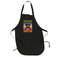 Cool Skateboarding Keep Calm 23418410 Full-length Apron | Artistshot