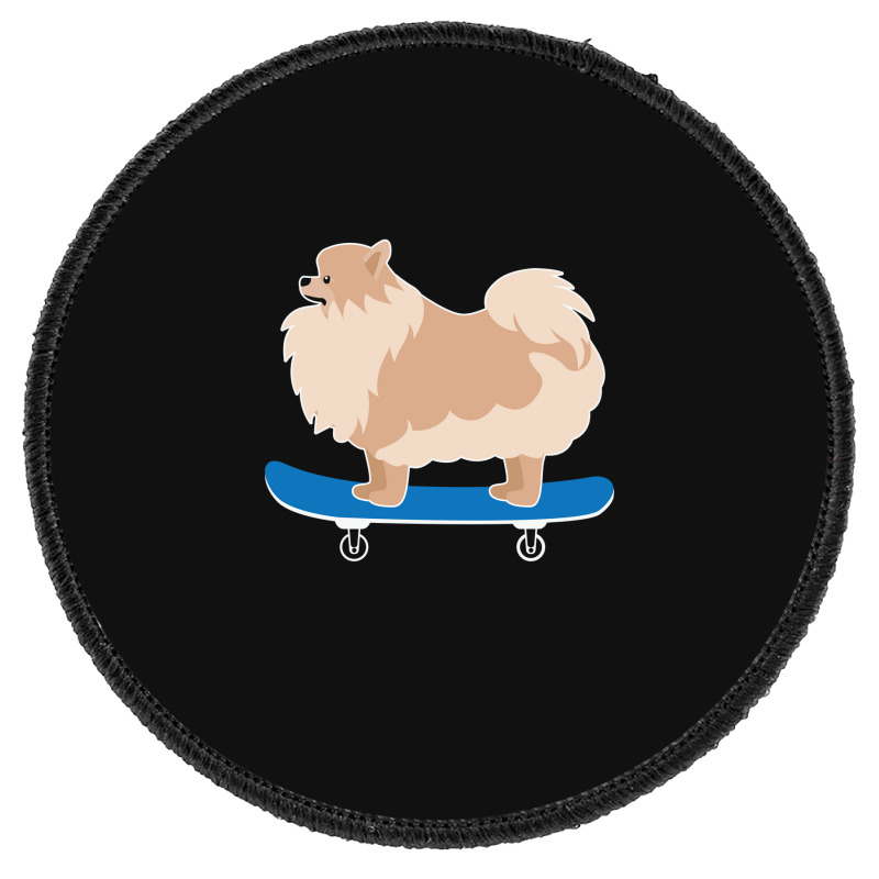 Funny Skateboarding Bassett Hound Dog 23418523 Round Patch | Artistshot