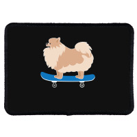 Funny Skateboarding Bassett Hound Dog 23418523 Rectangle Patch | Artistshot