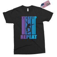 Kick Flip Repeat Vintage Skateboarding 23418403 Exclusive T-shirt | Artistshot