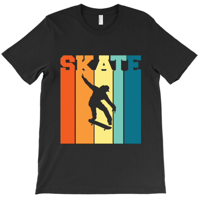 Retro Skate Skateboarder Skateboarding 23418453 T-shirt | Artistshot