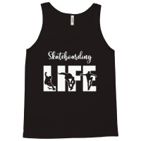 Skaters Having Fun Pro Skateboarding 23418441 Tank Top | Artistshot