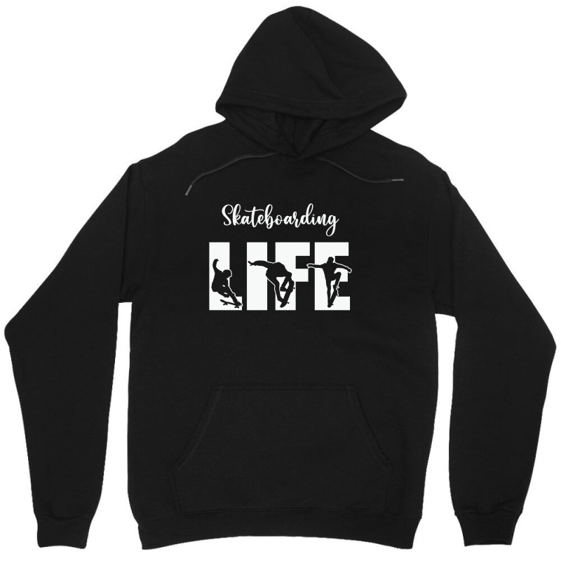 Skaters Having Fun Pro Skateboarding 23418441 Unisex Hoodie | Artistshot