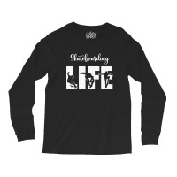 Skaters Having Fun Pro Skateboarding 23418441 Long Sleeve Shirts | Artistshot