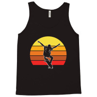 Sunset Retro Skateboarder Skateboarding 23418486 Tank Top | Artistshot