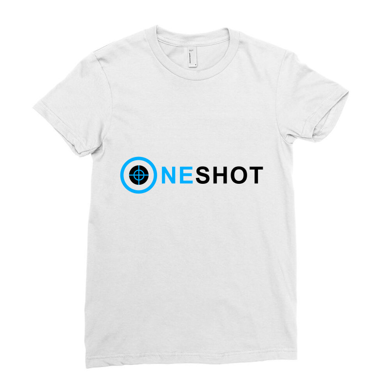 Minimalist Oneshot Design Ladies Fitted T-Shirt by saqi | Artistshot