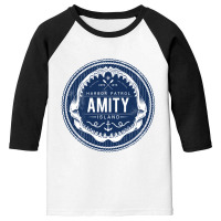 Amity Island Harbor Patrol Youth 3/4 Sleeve | Artistshot