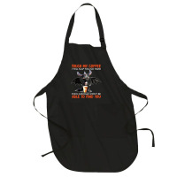 Touch My Coffee I Will Slap Full-length Apron | Artistshot